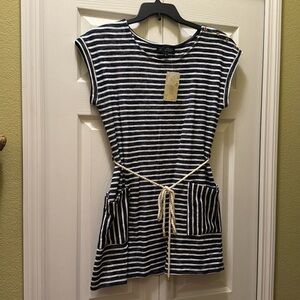 Sweet Wanderer Nautical dress new with tags size large